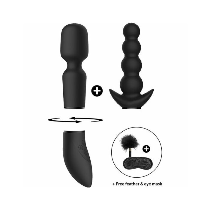 Kit Plaisir 3 - Estimulador - Noir
