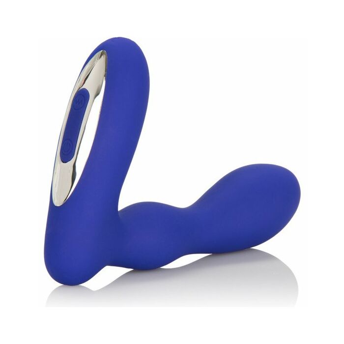 Wireless pleasure vibrador anal azul