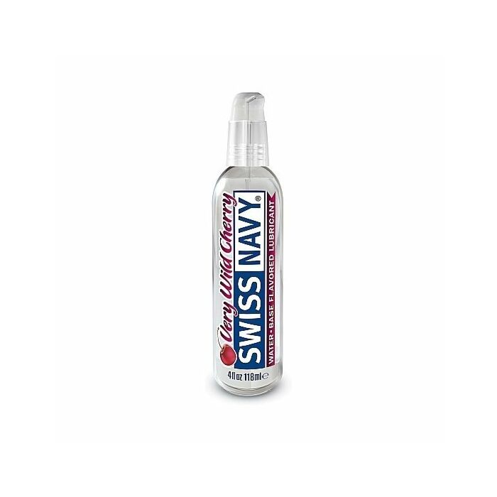 Swiss lubrifiant à base d'eau marine avec saveur de cerise intense 118 ml
