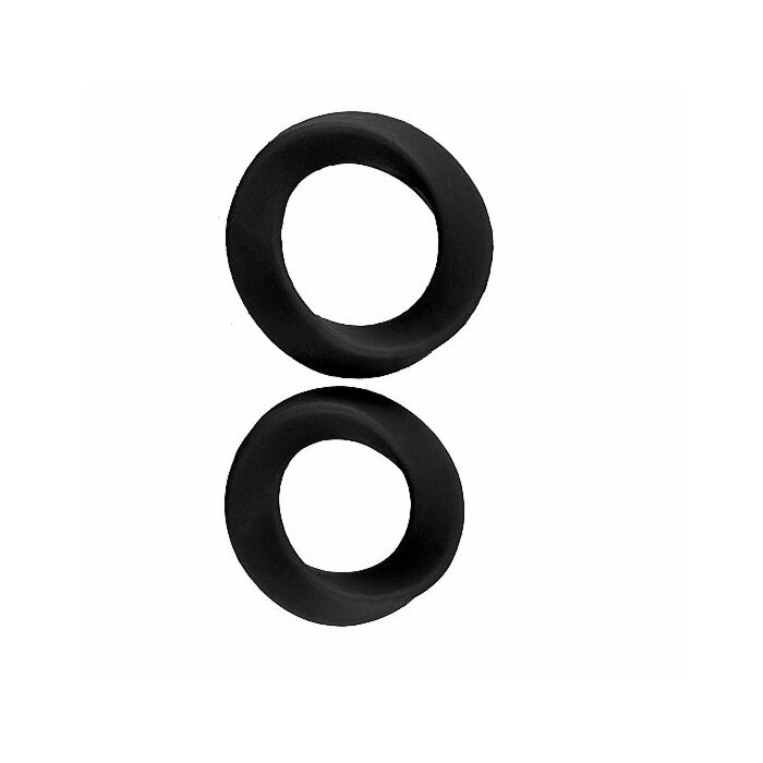 Infinity - anillos l y xl - negro