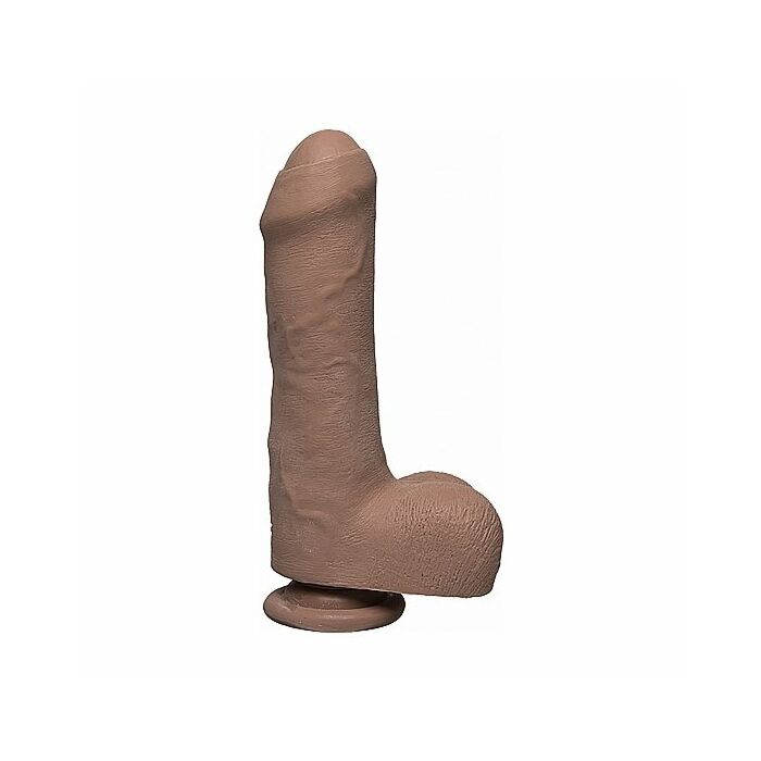 Uncut d - pene realístico ultraskyn 17,5cm - caramelo