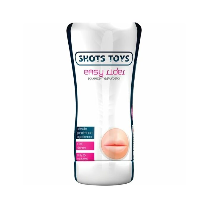 Masturbateur tube forme de la bouche mâle