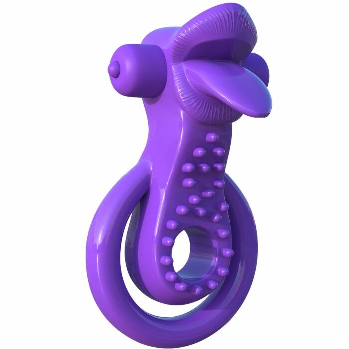 Fantastique c-anneau double anneau avec le langage stimulant