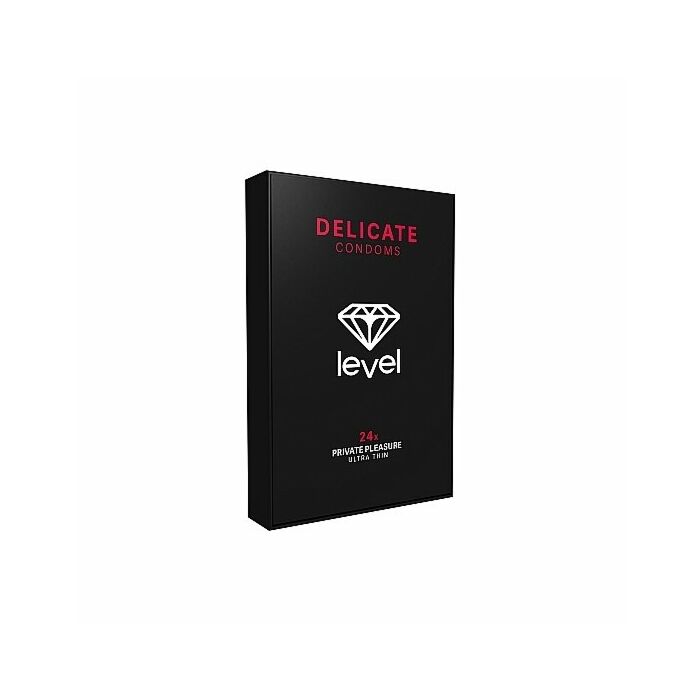 Preservativos level delicate condoms - 24uds