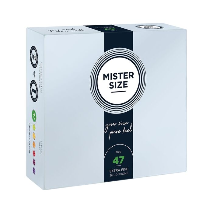 Mister taille 47 (pack de 36) - extra fino