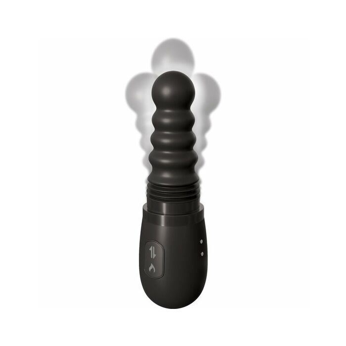 Gyrating ass thruster - plug vibrador con calor