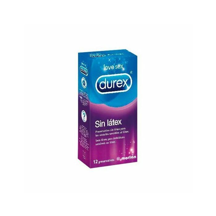 Préservatifs sans Latex Durex, 12 unités.