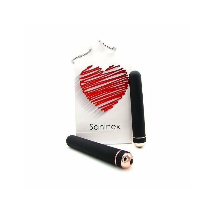 Saninex vibrador orgasmic elegance xxl negro/oro