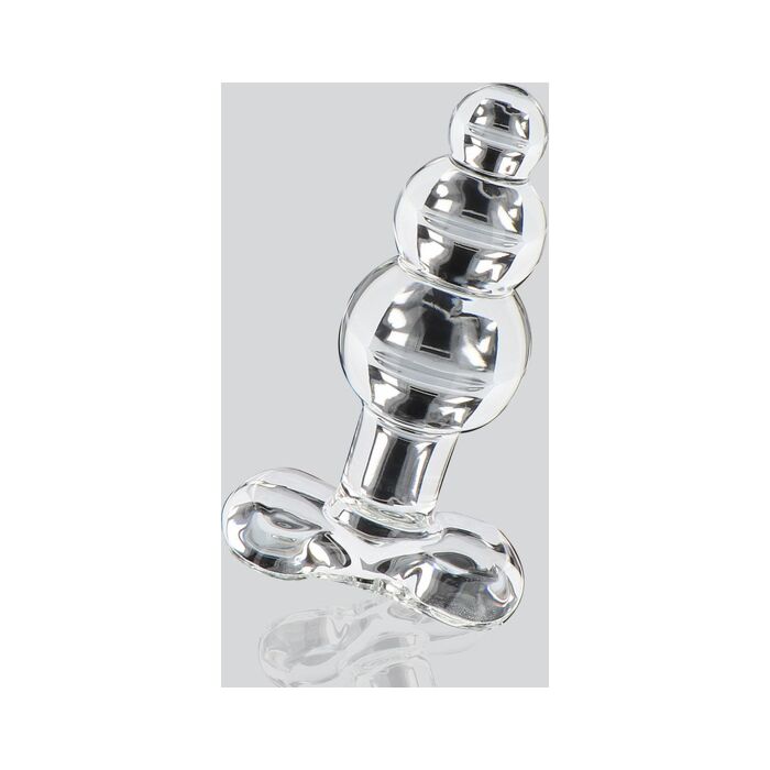 Bijou en cristal - Plug de cristal transparente