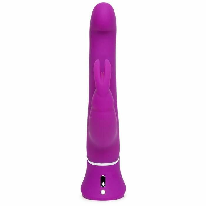 Happy rabbit vibrador con bolas g-spot lila