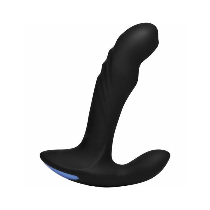 17x P-trigasm - Stimulateur de prostate en silicone 3 en 1 - noir
