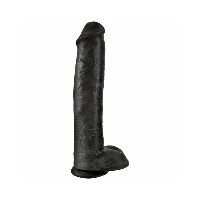 Pénis Réaliste King Cock Noir 38cm