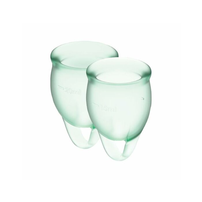 Satisfyer se sent confiant copa menstruel - Verde