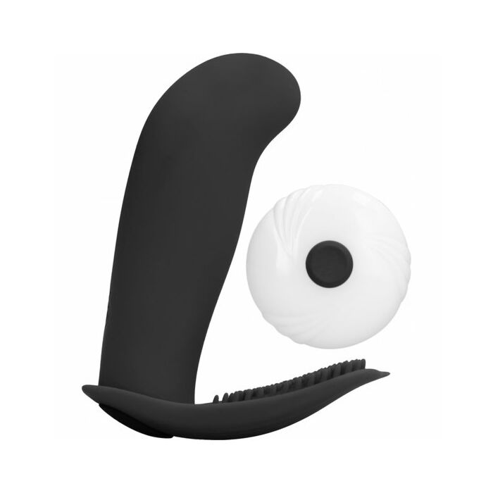 Leon vibrador silicona control remoto - negro