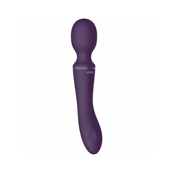Vive - vibrador con mando silicona - morado