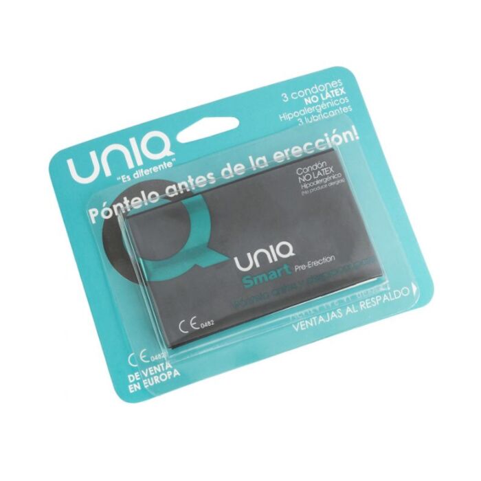 Préservatif Uniq Smart Eco - Pack 3 unités.