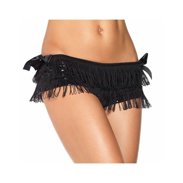 Culotte à Paillettes Noire