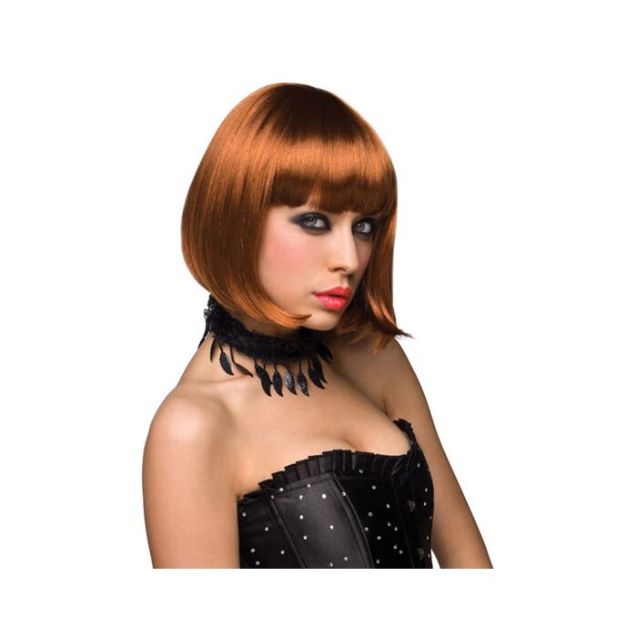 Perruque rougeâtre Cici