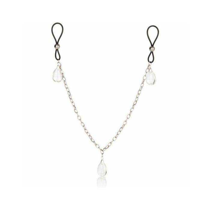 pendentifs en verre pour mamelons avec chaîne