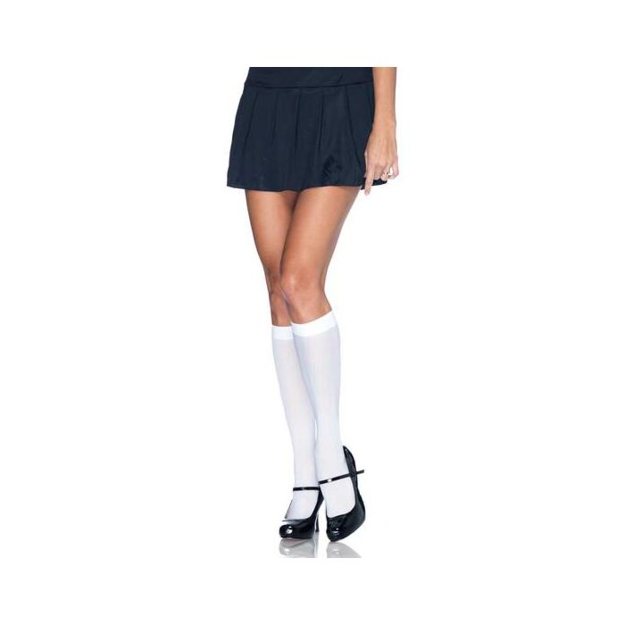 Leg avenue chaussettes en nylon blanc