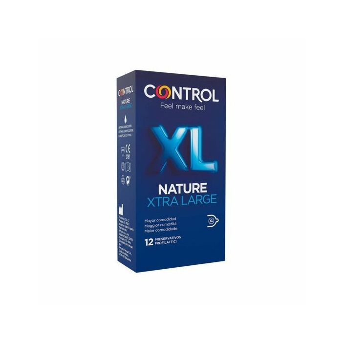 Préservatifs Nature XL 12uds: EcoSafe XL 12