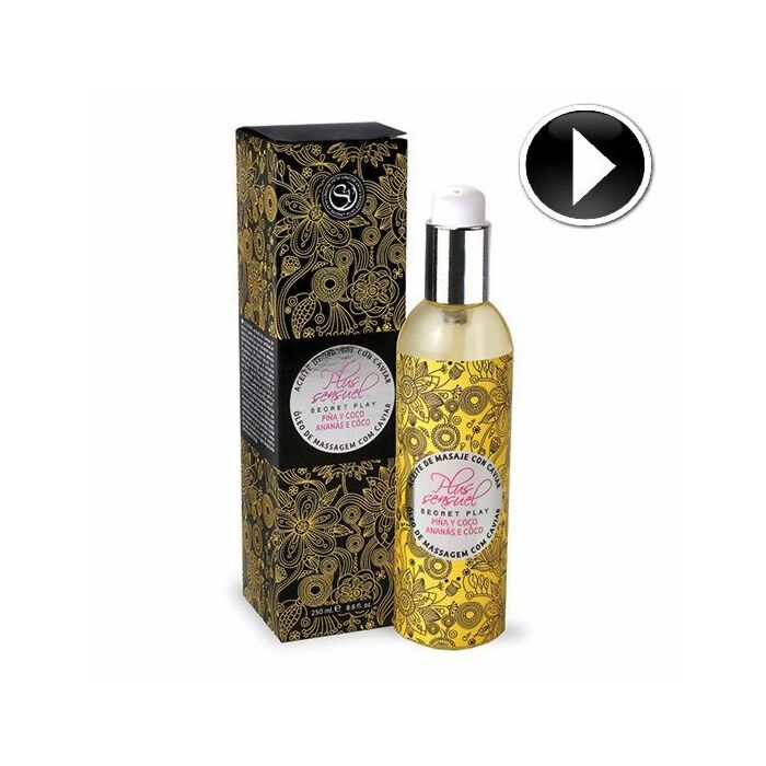 Huile de massage avec pi caviar