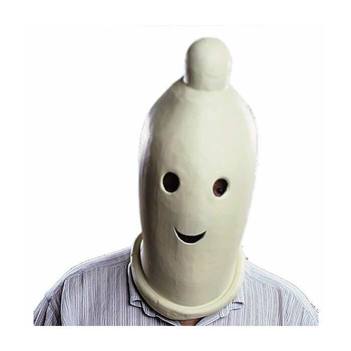 Condom masque en latex