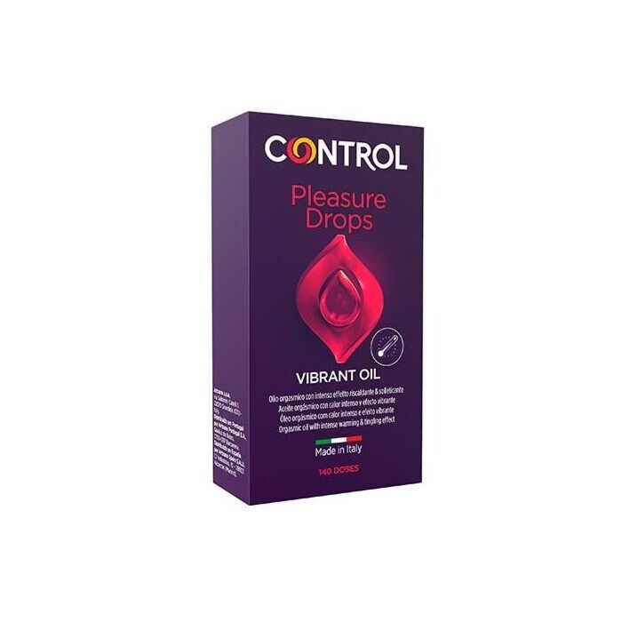 Gouttes de Plaisir Contrôle Huile Vibrante - Stimulant du Clitoris