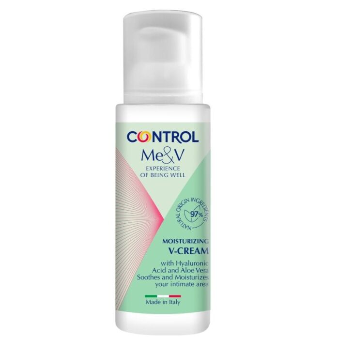 Contrôle Crème Hydratante Intime 50 ml - Acide Hyaluronique et Aloe Vera