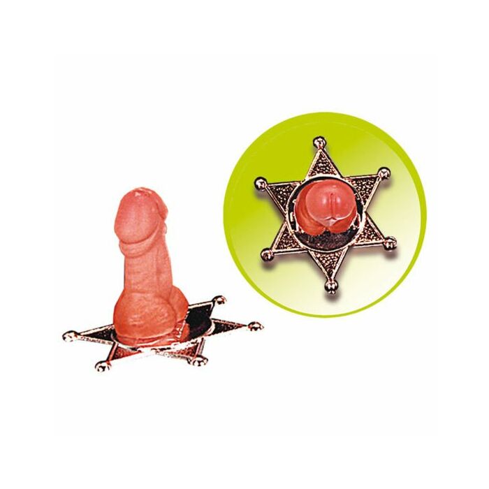 Pito plaque shérif 1 pcs