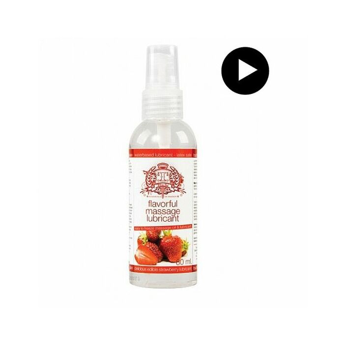 Touche lubrifiant saveur 80ml fraise