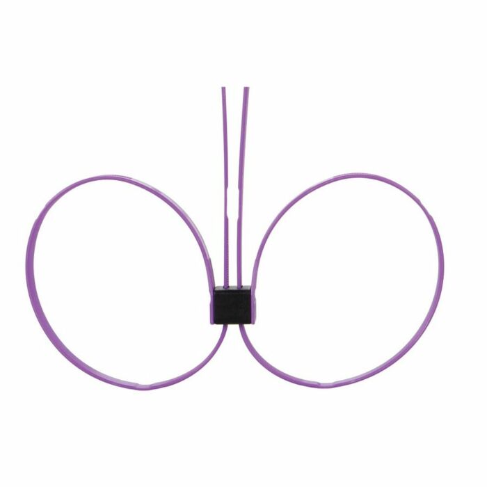 lila menottes Zip zip cravate ext