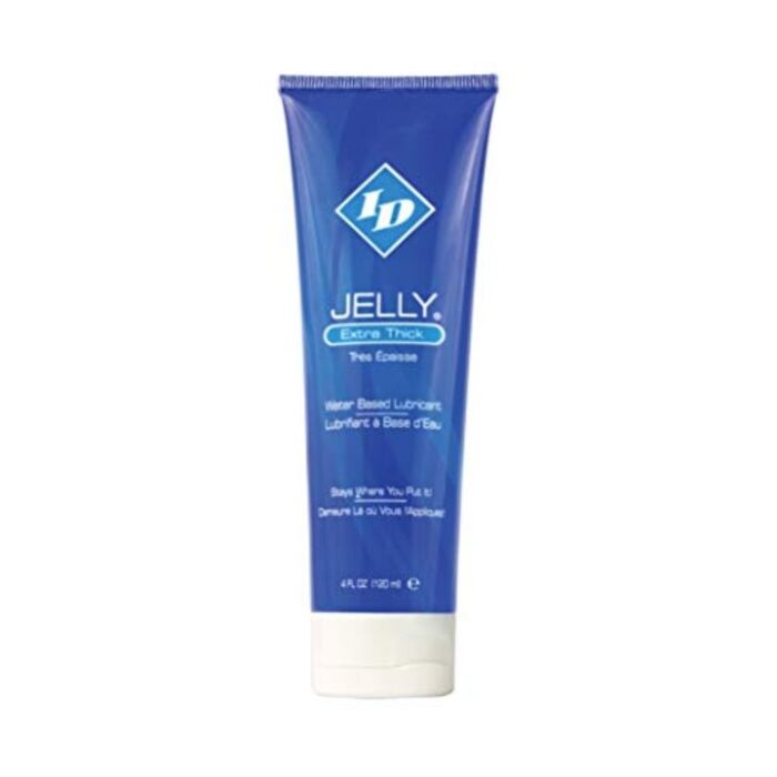 Id Jelly - Lubrifiant à base d'eau Extra Thick en tube de voyage de 120 ml