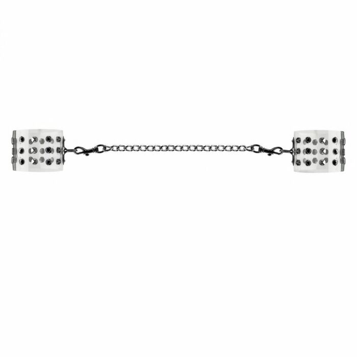 Bad épouses romance pieds hyaline avec rivet métallique