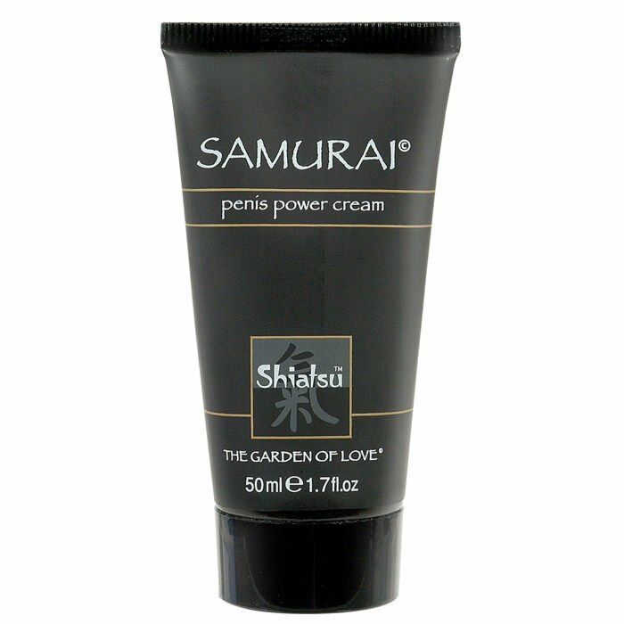 Shiatsu samurai crème érection enhancer