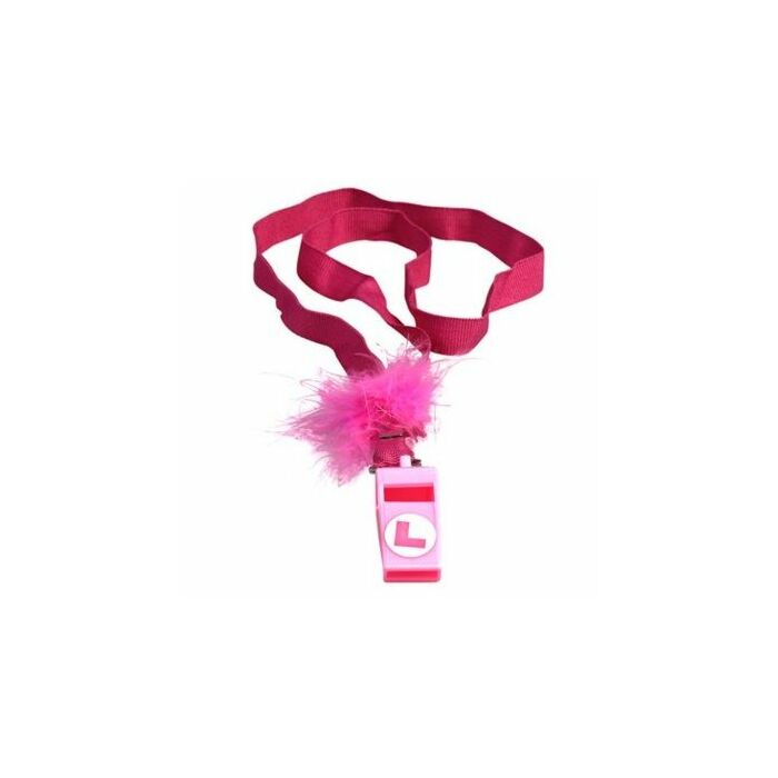 coup de sifflet de marabou rose