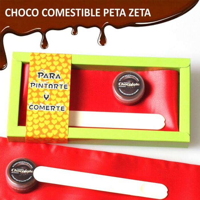 Case à peindre manger saveur de chocolat et