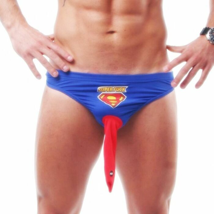 Slip superfuck string avec de la musique