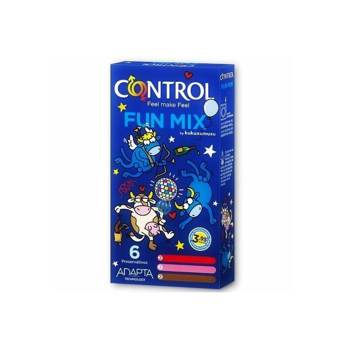 Contrôle Kukuxumusu sentir mélange amusant 6 pcs