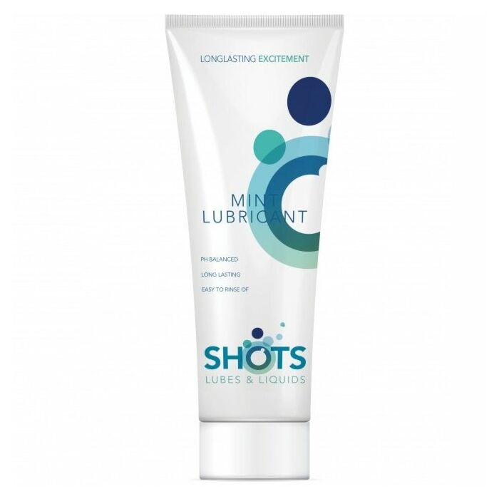 Shotslube lubrifiant 100ml mentholée à base d'eau