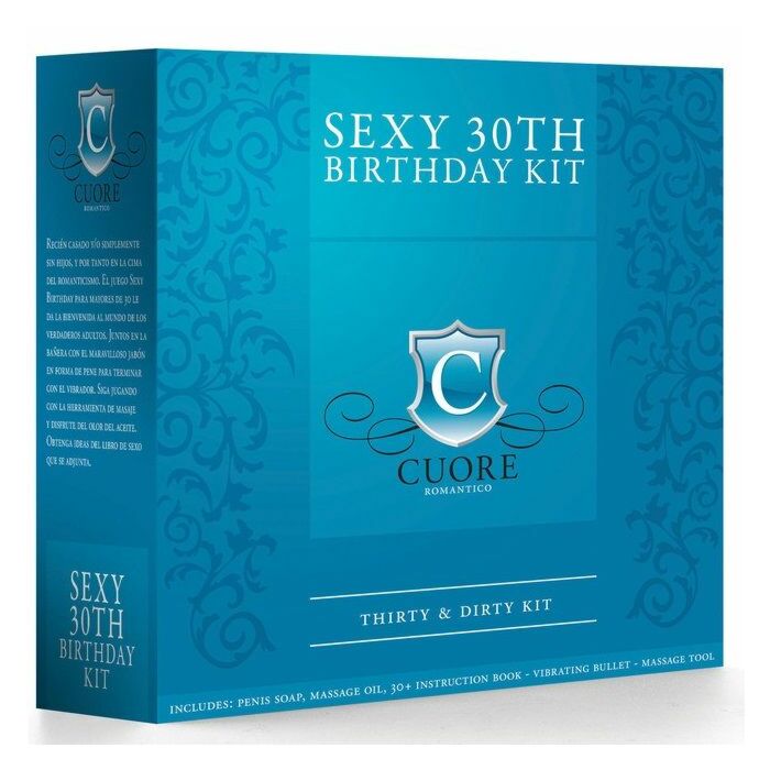 Kit cadeau d'anniversaire 30