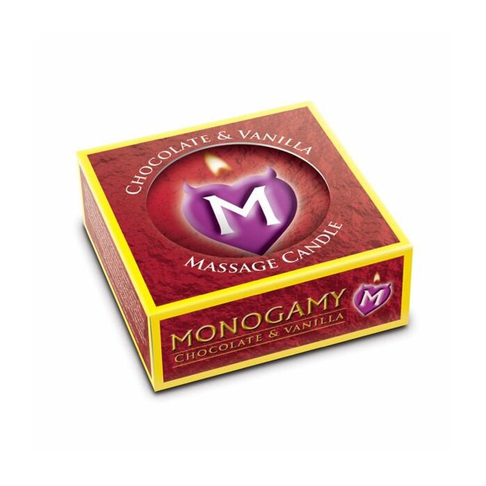massage Monogamie bougie 25g chocolat et vanille