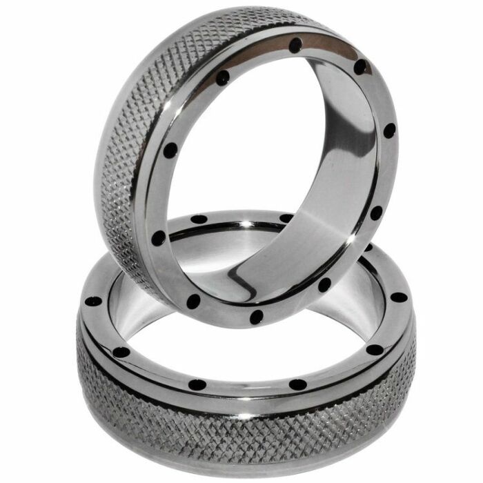 anneau métallique Metalhard pour pénis et les testicules 55mm