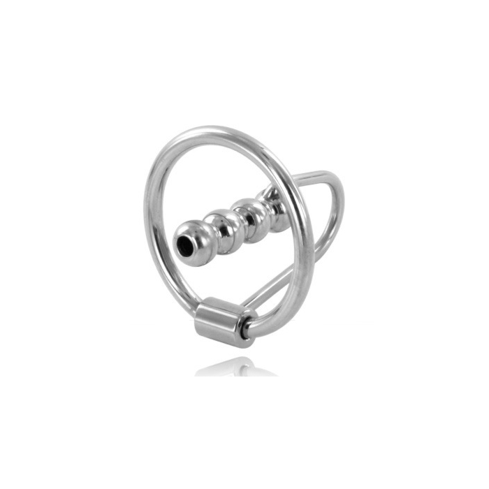 glans Metalhard ring avec bouchon urétral 28mm