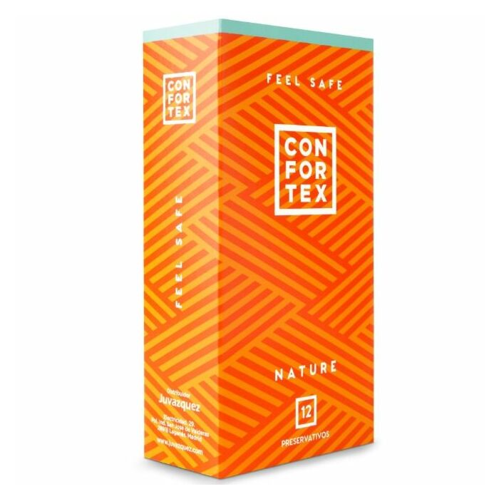 boîte de préservatif nature Confortex 12 pcs