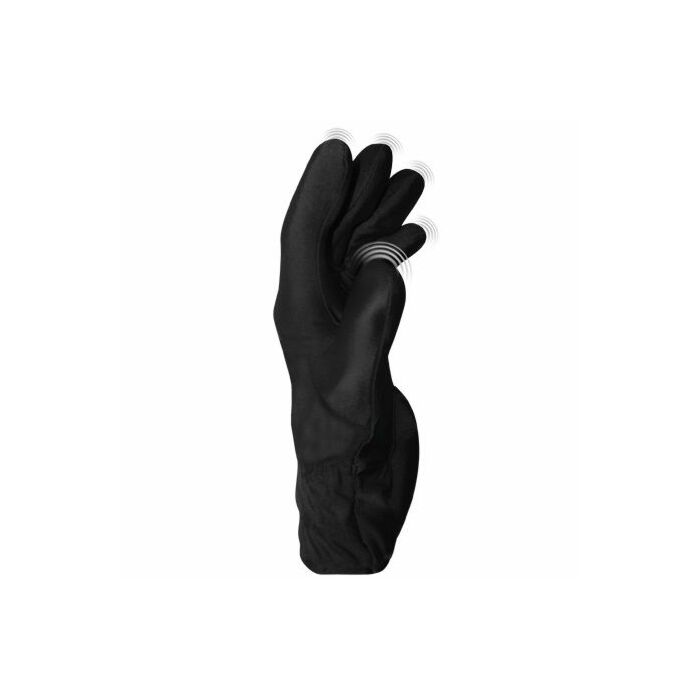 Fukuoku gauche vibrateurs gants de massage s / m noir