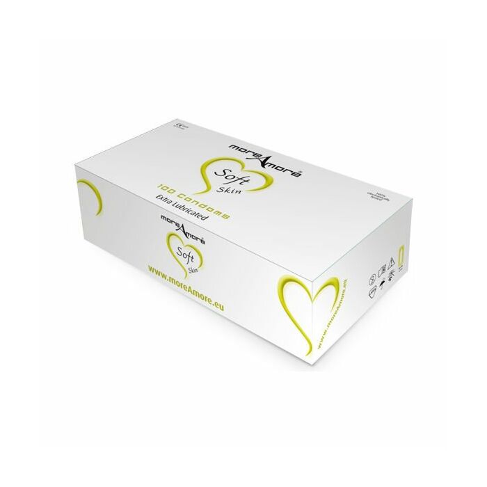 MoreAmore préservatifs mous boîte 100 pcs