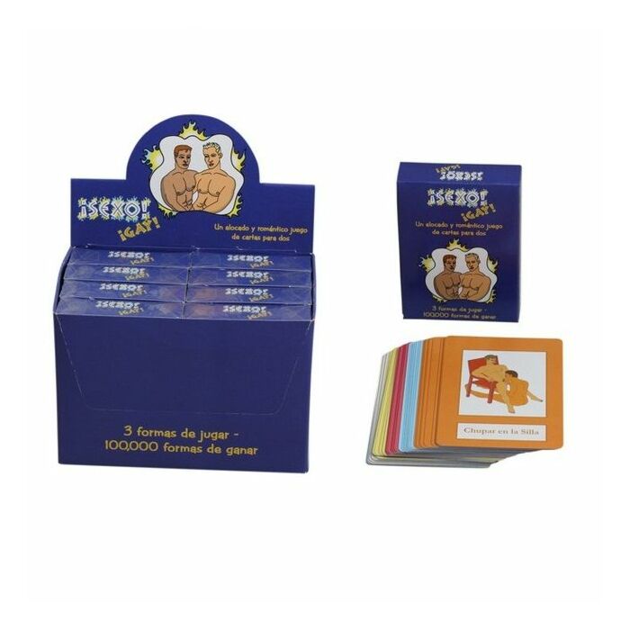 Cartes sexe, sexe gay jeu de cartes