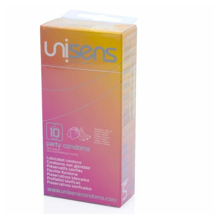 Unisens variété de préservatifs parfumés 10 pcs