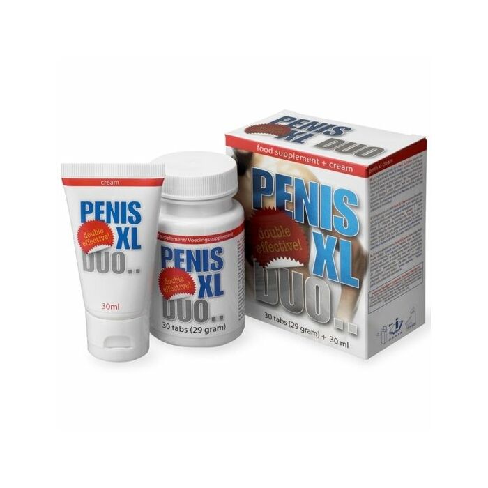 xl Penis capsules pack duo et crème